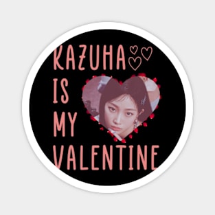 Kazuha Is My Valentine Le Sserafim Magnet